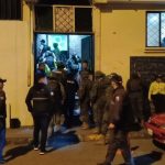 Operativo de policías y militares en la zona de tolerancia, en Cuenca.