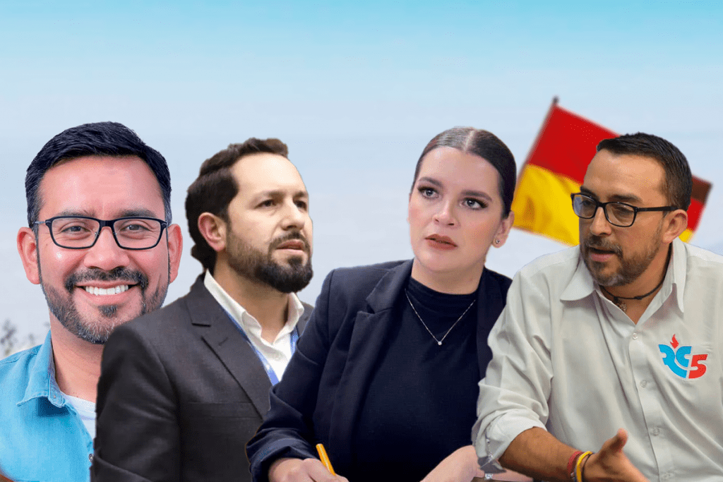 Cuatro nombres encabezan las listas para asambleístas del Azuay en las elecciones generales 2025. Foto DPB