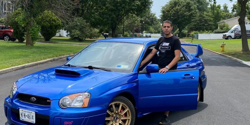 Stalyn Leandro Orellana, de 38 años, un emigrante azuayo que cumple sus sueños en el rally, en Estados Unidos.