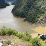 La hidroeléctrica de Mazar registra un minimó del caudal histórico en más de 60 años. Foto Cristian Sánchez