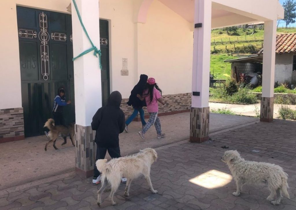 Niños de la zona de San Vicente de Arrayán disfrutan de los últimos días de vacaciones, previo al inicio del año lectivo en la UE del Milenio “Victoria del Portete”, el 2 de septiembre.