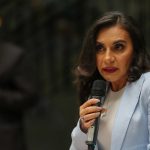 Veronica Abad denunció a Daniel Noboa ante el TCE por violencia política. Foto EFE