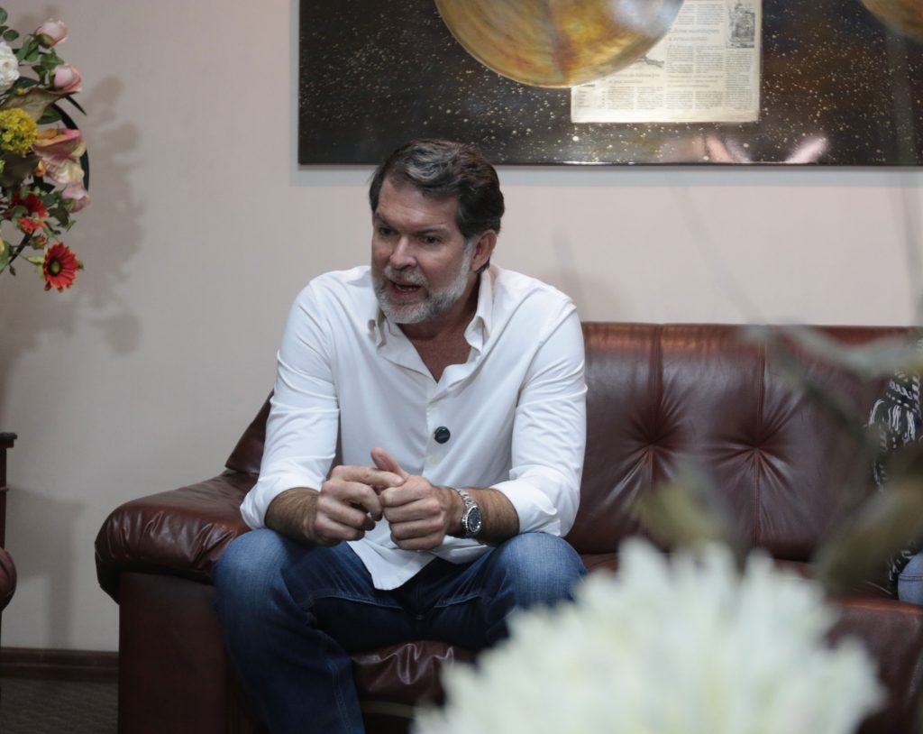 Franceso Tabacchi es el primer candidato presidencial en incribirse para las elecciones presidenciales del 2025. Foto AWM