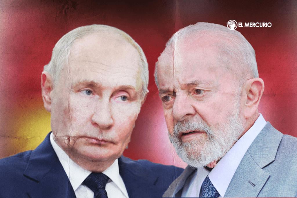 Los presidentes de Rusia, Vladímir Putin, y Brasil, Luiz Inácio Lula da Silva, abordaron este miércoles en conversación telefónica las vías de arreglo del conflicto en Ucrania, informó el Kremlin.