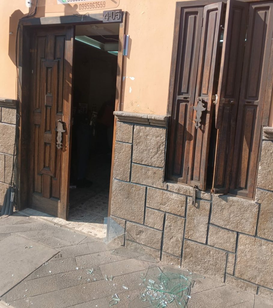 Delincuentes aprovechan la falta de controles por las madrugadas para robar. IVM