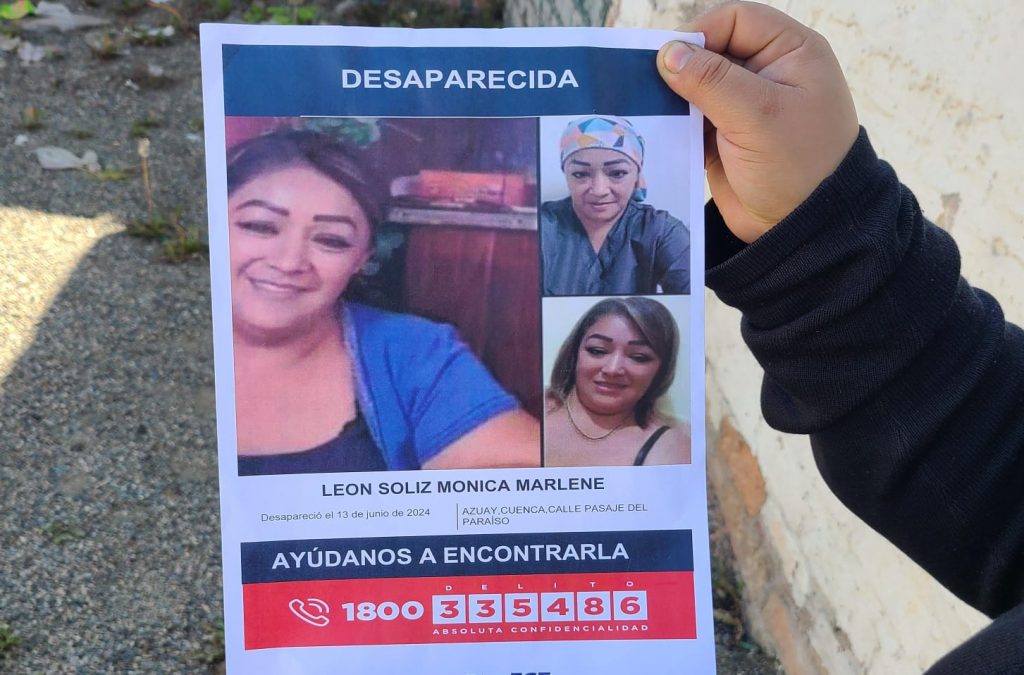 Familiares piden que la búsqueda de Mónica León continúe y el caso no quede en la impunidad.