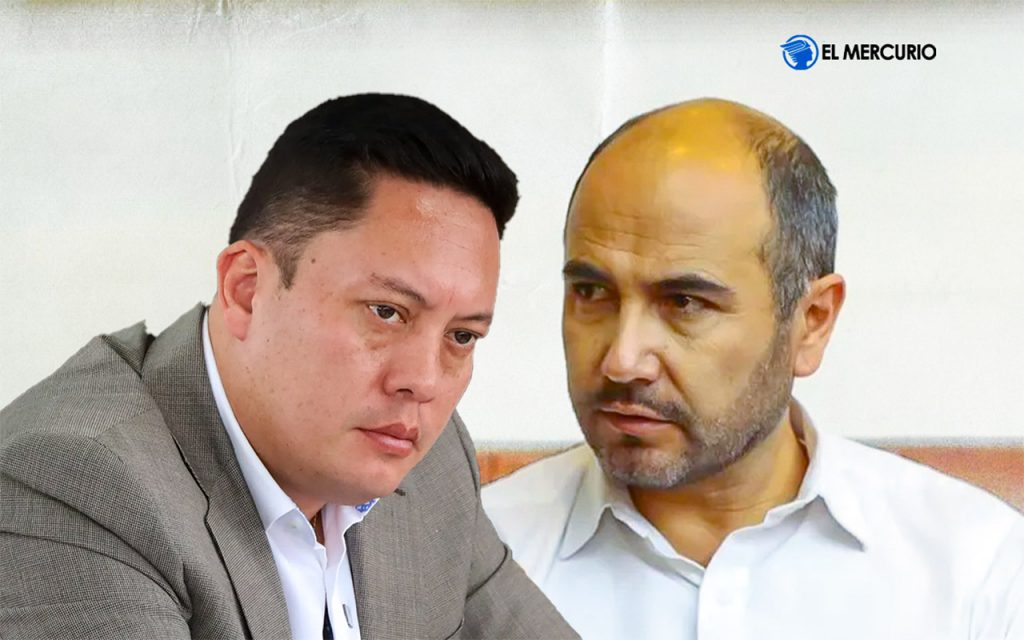 El alcalde de Cuenca, Cristian Zamora, y el prefecto de Azuay, Juan Cristóbal Lloret, expresaron su descontento por los cortes de luz.