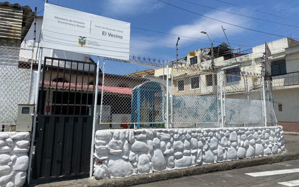El Centro de Desarrollo Infantil “El Vecino” permanece cerrado.