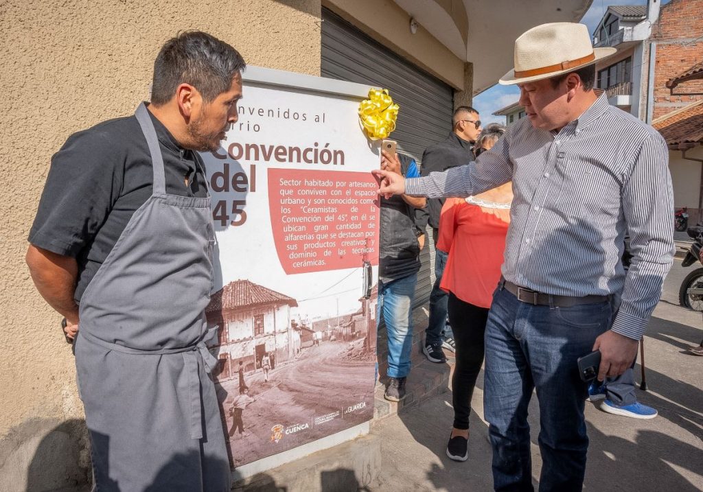 “Cajetines Urbanos del Arte Cerámico”, es un proyecto implementado en el barrio Convención del 45.