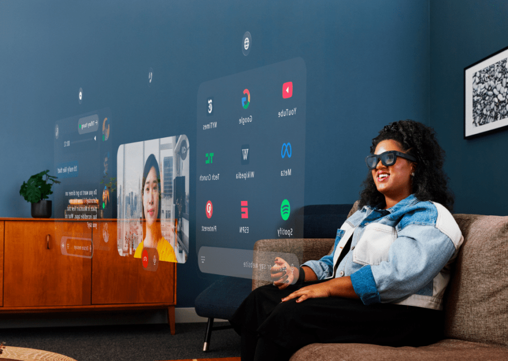 El director general de Meta, Mark Zuckerberg, presentó este miércoles Orion, el primer prototipo "completamente funcional" de gafas inteligentes de realidad aumentada,