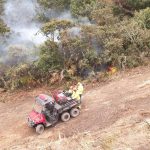 Azuay es una de las provincias más afectadas por incendios forestales. El sector de El Progreso, en Nabón, registró varias pérdidas.