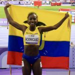 La para-tleta ecuatoriana Kiara Rodríguez demostró ser la mejor en los 100 metros planos, categoría T46/47.