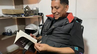 Iván Cajamarca, cuencano quien inició el trámite para morir por medio de la eutanasia.