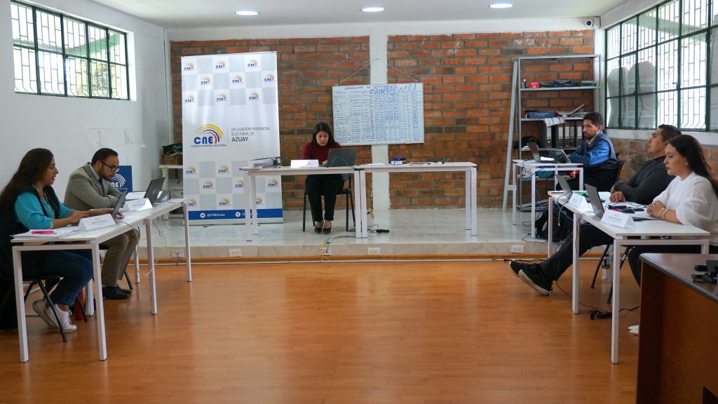 Junta Provincial Electoral (JPE) de Azuay no fue calificó a la lista de candidatos a asambleístas de la ID.