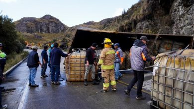 El camión que, transportaba combustible, se accidentó en el Parque Nacional Cajas (PNC). Dejó evidencia negligencia en el control.