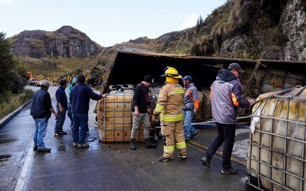 El derrame de combustible se registró en el Cajas, el miércoles 23 de octubre de 2024.