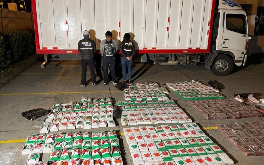 Droga incautada en una vivienda de Totoracocha este miércoles 30 de octubre de 2024.