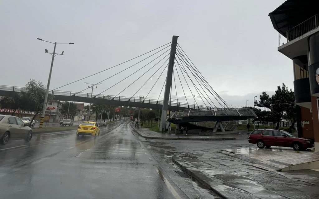 Lluvias se registraron en Cuenca desde tempranas horas de este lunes 28 de octubre de 2024.