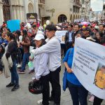Una marcha por Enrique Ortiz ya tuvo lugar en el centro de Cuenca.