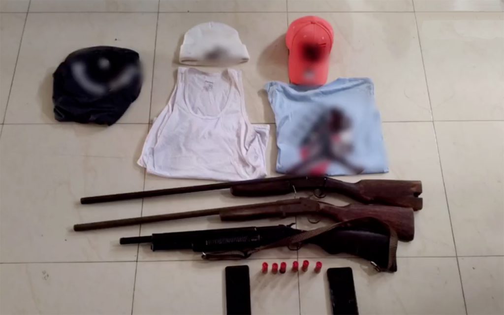 Personas detenidas y armas fueron decomisadas durante los operativos ejecutados a escala nacional, incluido Ponce Enríquez.