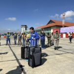 Simulacro en el aeropuerto de Cuenca previo a la XXIX Cumbre Iberoamericana de Jefas y Jefes de Estado y de Gobierno.