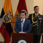 El Presidente Daniel Noboa se pronunció en la Sesión Solemne de ayer y destacó la Cumbre Iberoamericana de presidentes que se desarrollará en Cuenca. /XCA