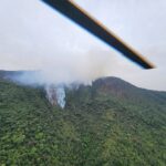 Incendios forestales registrados las horas recientes en Azuay han provocado daños en zonas vegetales cercanas al Cajas.