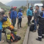 Personal del Ministerio de Salud y de otras entidades realizan las atenciones médicas por los incendios forestales.