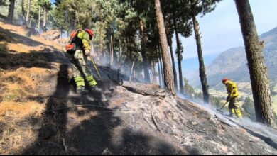 Comuneros, bomberos y militares conforman las brigadas para combatir los incendios forestales en Azuay