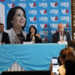 Luisa González, candidata a la Presidencia del Ecuador, presentó un plan para la crisis eléctrica.