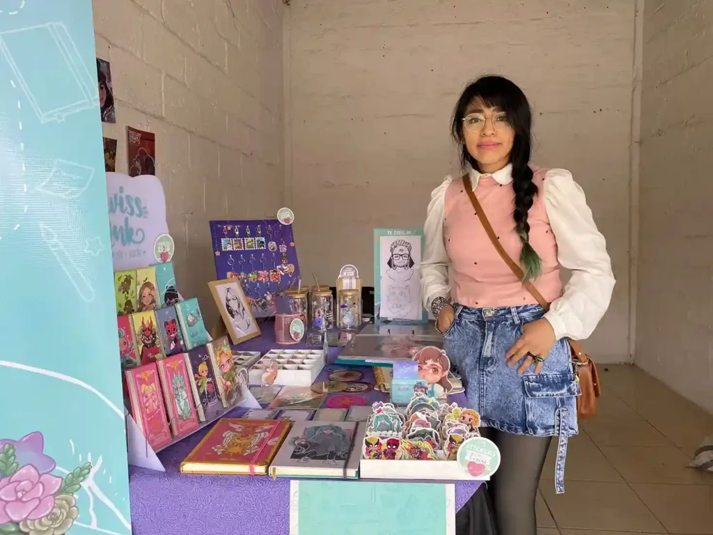 Vivi’s Store, talento y dibujo.