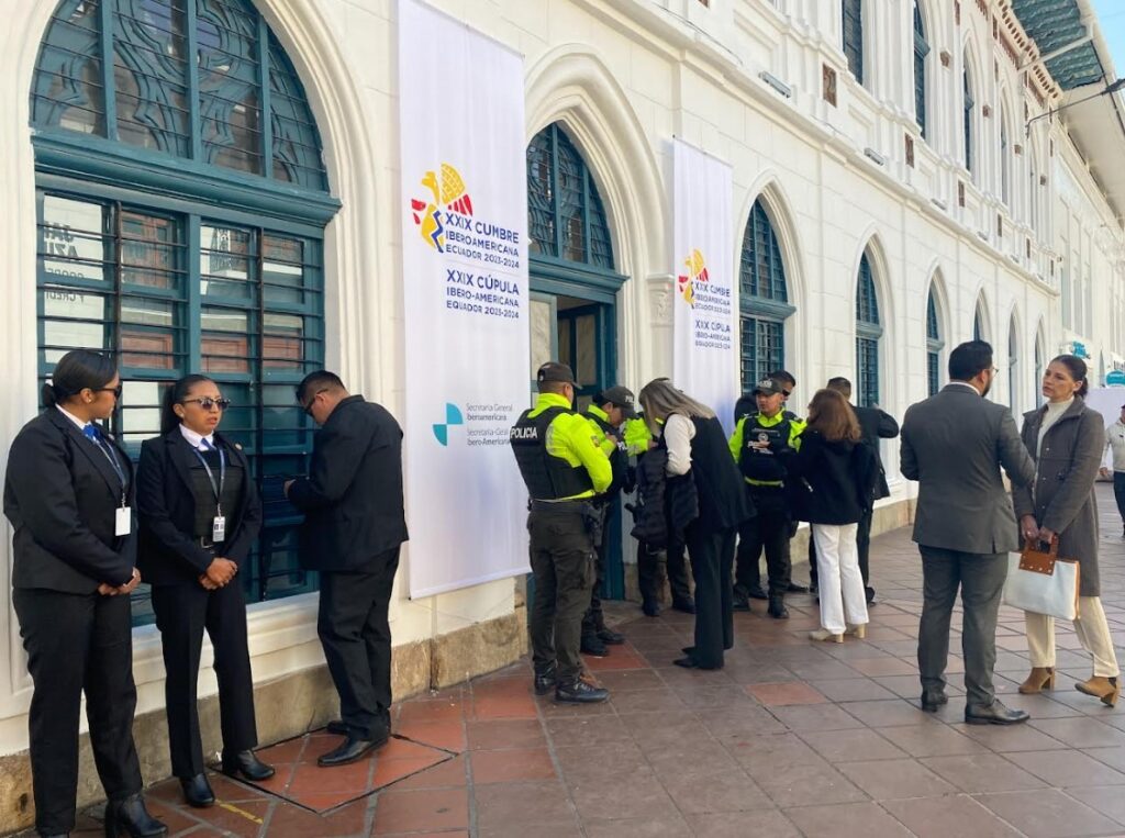 Preparativos de la XXIX Cumbre Iberoamericana de jefes de Estado y de Gobierno, que se desarrollará el jueves y viernes.