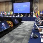 Sesión de dignatarios, desarrollada en el marco del XV Encuentro Empresarial Iberoamericano, en el Centro de Convenciones Mall del Río.