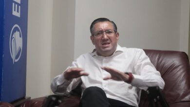 Iván Saquicela, candidato a la Presidencia del Ecuador.