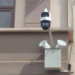 Las cámaras de seguridad tienen características para girar 360 grados y captar imágenes del espacio público.