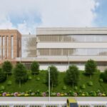 Maqueta de lo que será el nuevo hospital en la parroquia Baños.