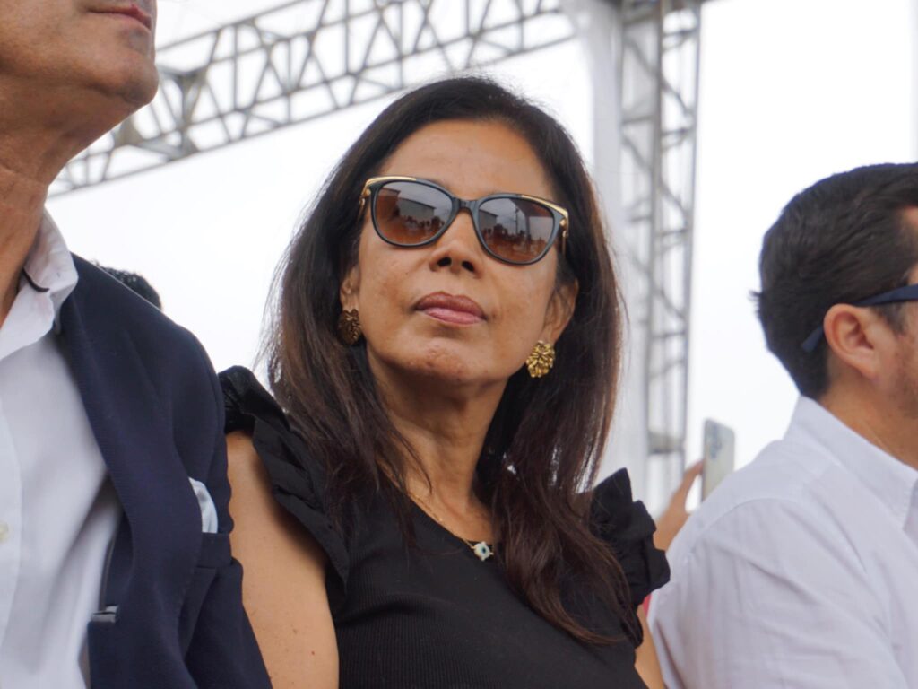 El presidente Daniel Noboa encargó la presidencia a Cynthia Gellibert Mora.