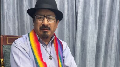 Ángel Cartuche, lidera la lista de candidatos a asambleístas de Azuay por Pachakutik. Proponen una depuración profunda.