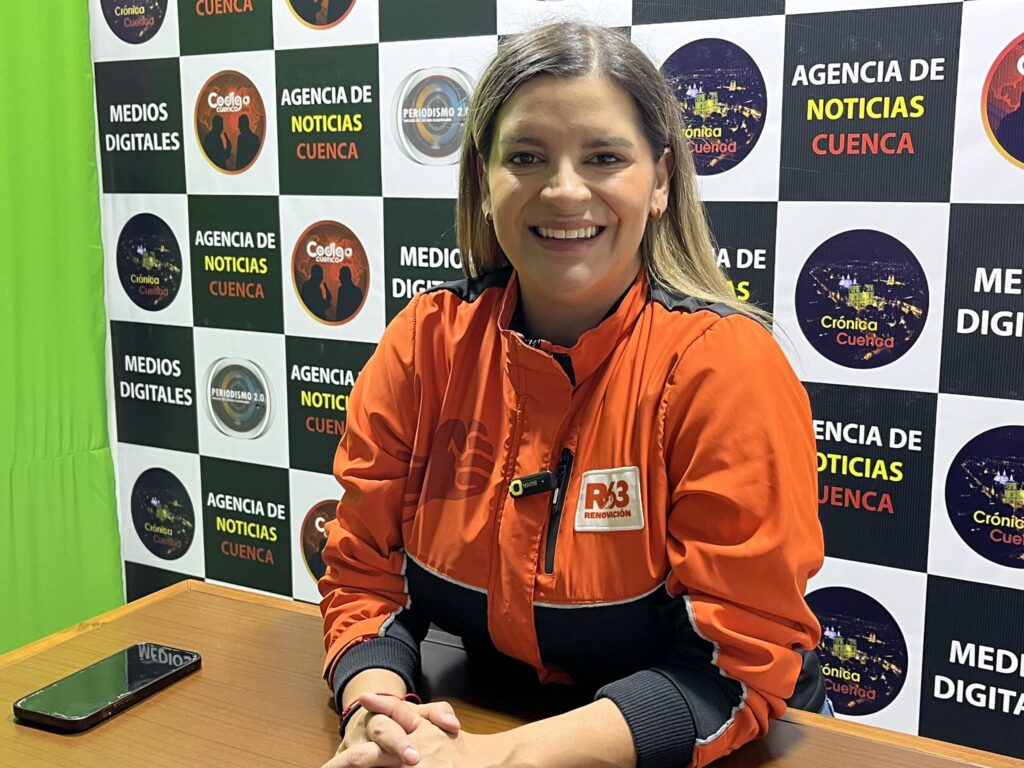 Estefanía Vintimilla, lidera la lista de los candidatos a asambleístas de Azuay por 23 -63.