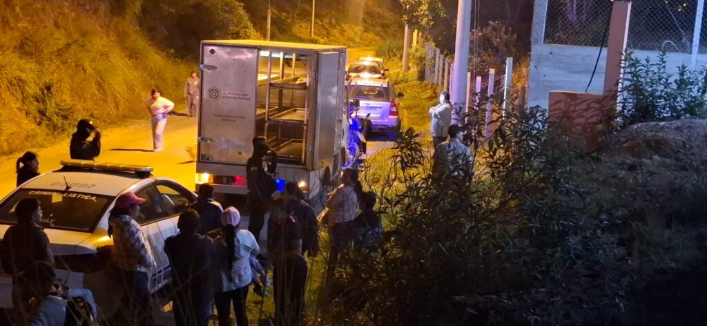 La Policía Nacional cumplió con el levantamiento del cuerpo de un niño en San Juan del cantón Gualaceo, en Azuay.