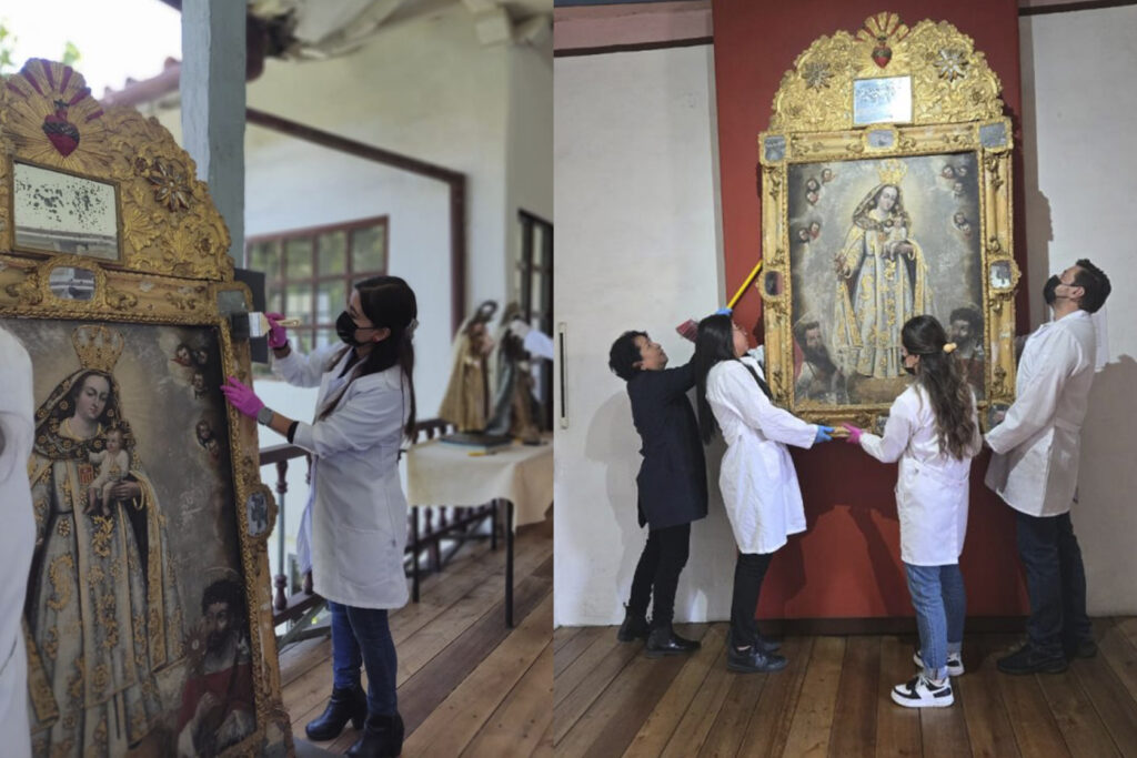 Los trabajos de recuperación de los bienes culturales del Museo de las Conceptas se realizarán durante unas dos semanas