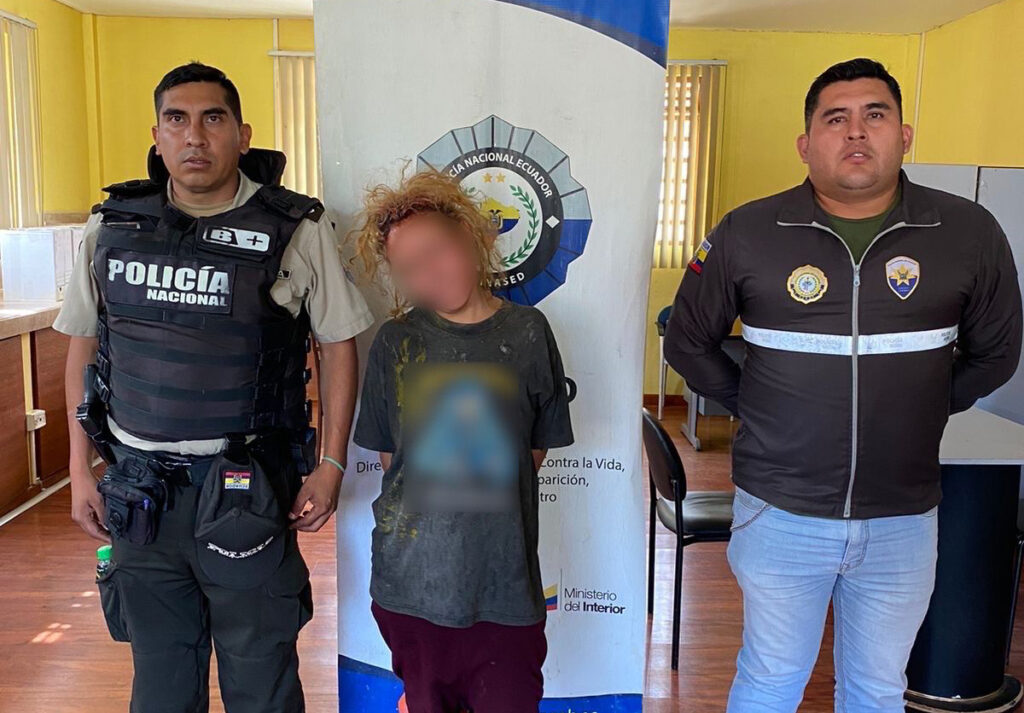 La mujer fue aprehendida en el sector de la Feria Libre, pero quedó en libertad por no existir un delito flagrante.