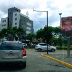 Pantalla led de publicidad ubicada en la Avenida Solano.
