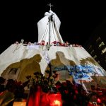 Vigilia por el papa Francisco.