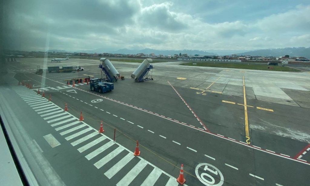 Aeropuerto Mariscal La Mar en Cuenca.