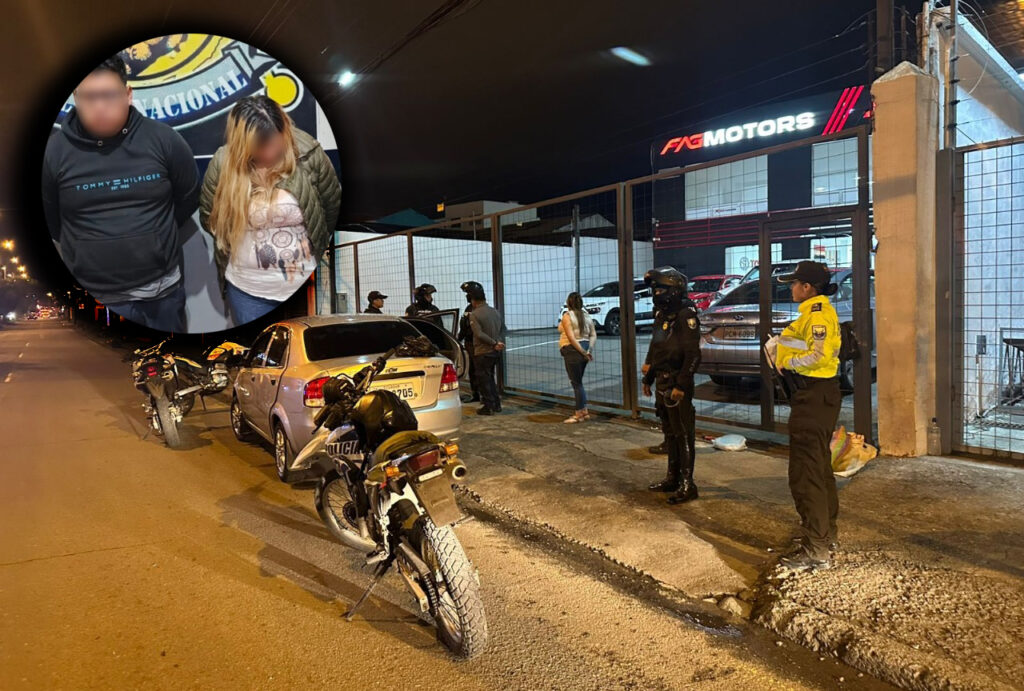 Los dos ciudadanos fueron detenidos con droga, durante un operativo a cargo de miembros del GOM.