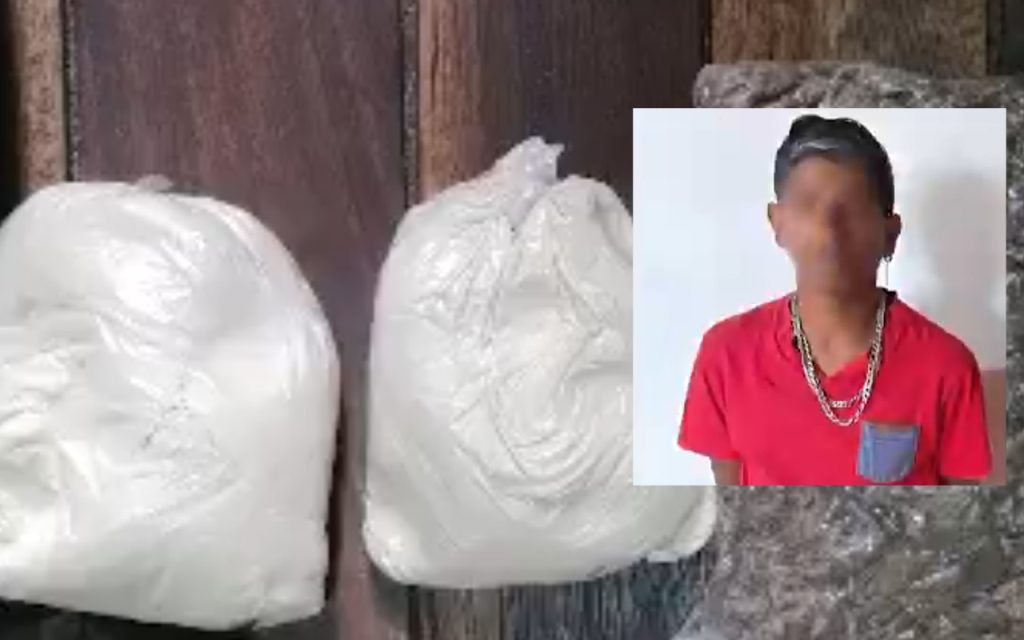 El sujeto fue detenido en la Plaza del Arte
