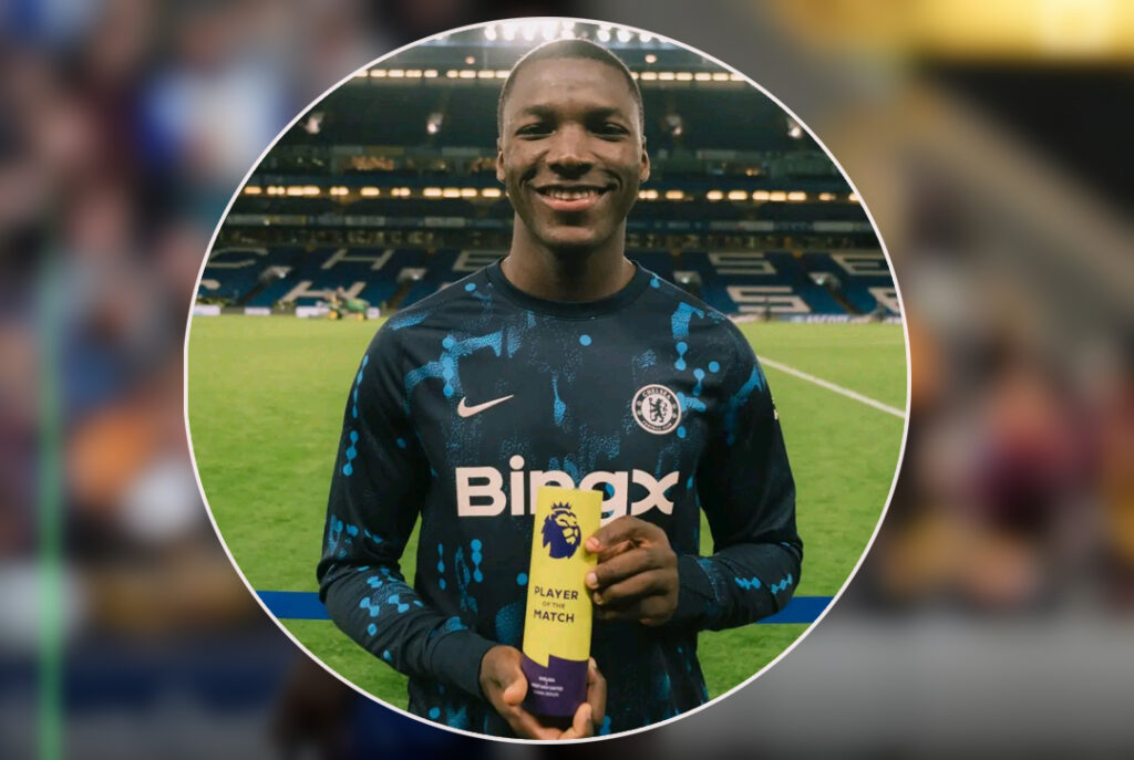 Moisés Caicedo fue escogido como el ‘Player of the Match’ en el duelo Chelsea vs West Ham.