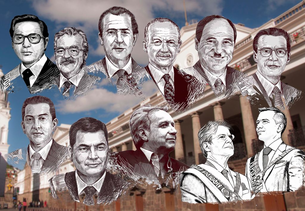 Presidentes electos de la República de Ecuador desde el retorno a la democracia en 1978.