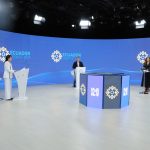 Debate entre Luisa González y Daniel Noboa. Fue más ataques que propuestas.